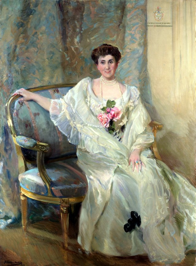 María de los Ángeles Beruete y Moret condesa viuda de Muguiro by Joaquín Sorolla
