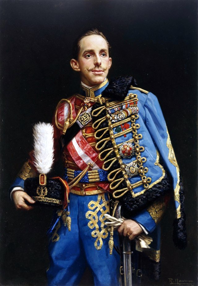 Alfonso XIII by Román Navarro