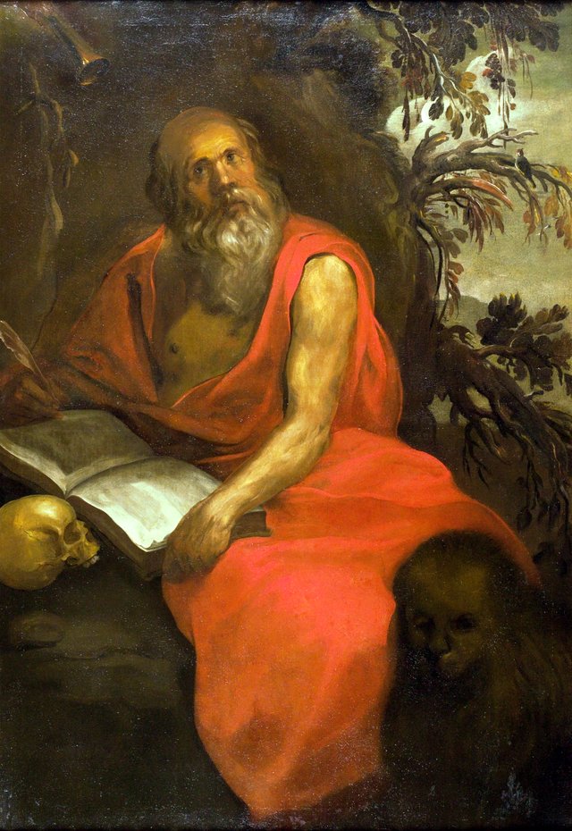 Saint Jerome by Francisco Herrera the Elder