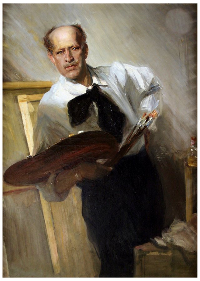 Self-portrait by José Villegas Cordero