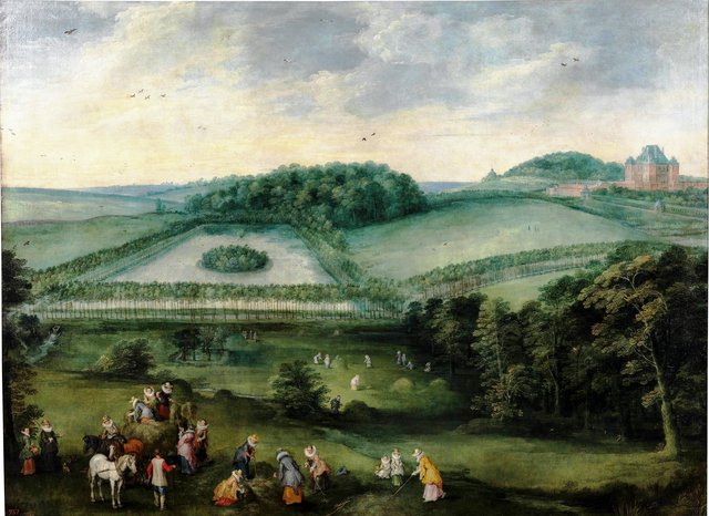 Excursion in the Countryside of Infanta Isabel Clara Eugenia by Joos de Momper the Younger