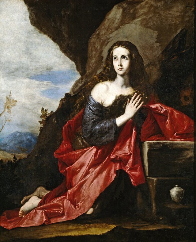 Penitent Magdalene by Jusepe de Ribera
