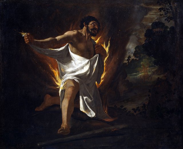The Death of Hercules by Francisco de Zurbarán