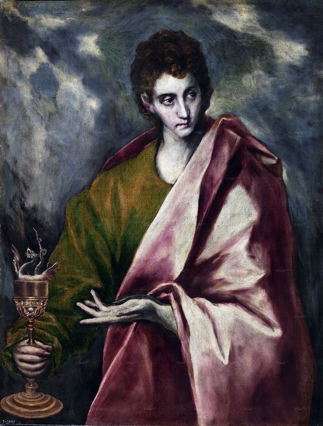 St John the Evangelist by El Greco