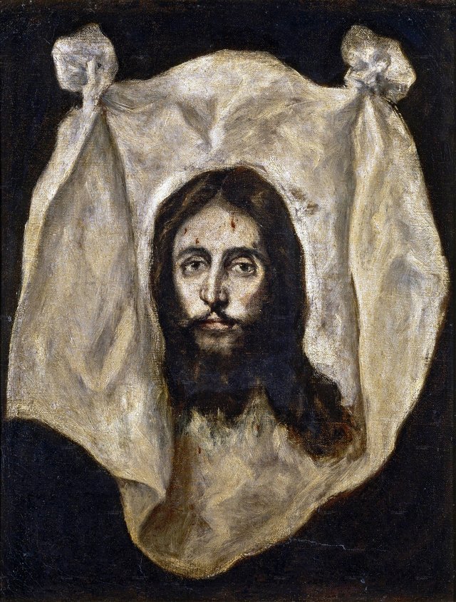 Holy Face of Jesus by El Greco
