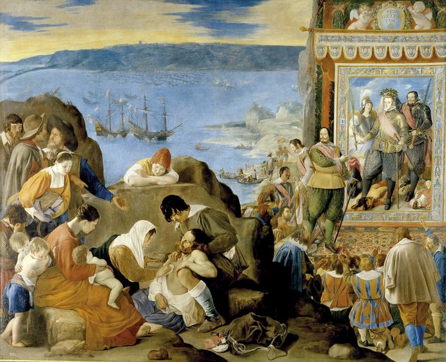 The Recovery of Bahía de Todos los Santos by Juan Bautista Maíno