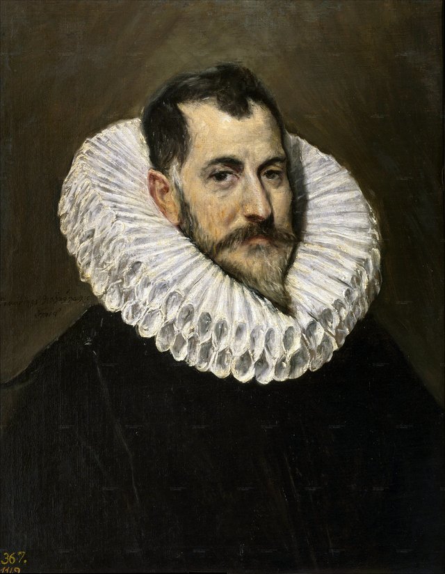 Retrato de un caballero desconocido by El Greco