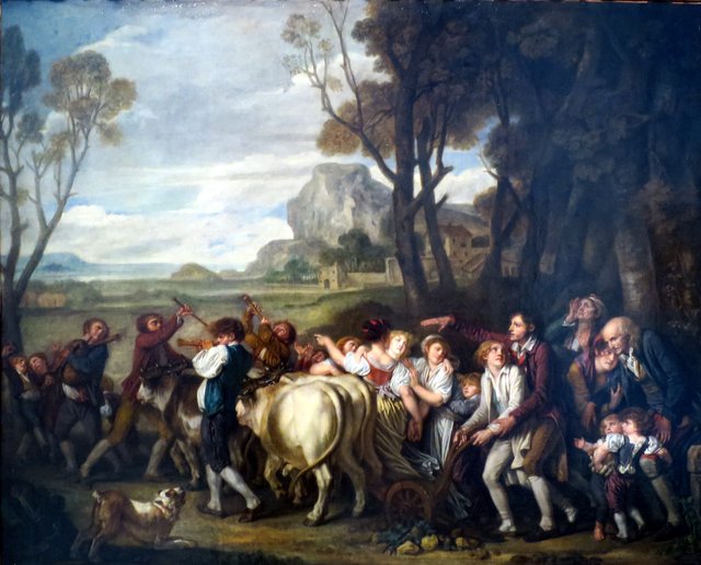 Le premier sillon by Jean-Baptiste Greuze