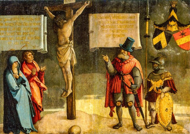 Votivtafel des Johann von Ehingen-Neuneck by Master of Messkirch