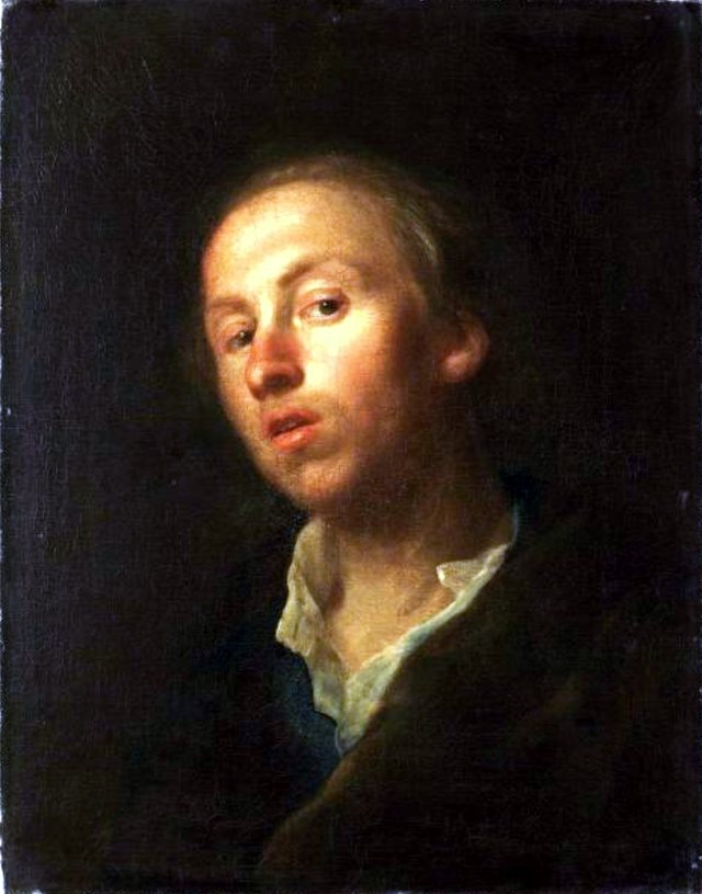 Portrait of a man by Alexis Grimou