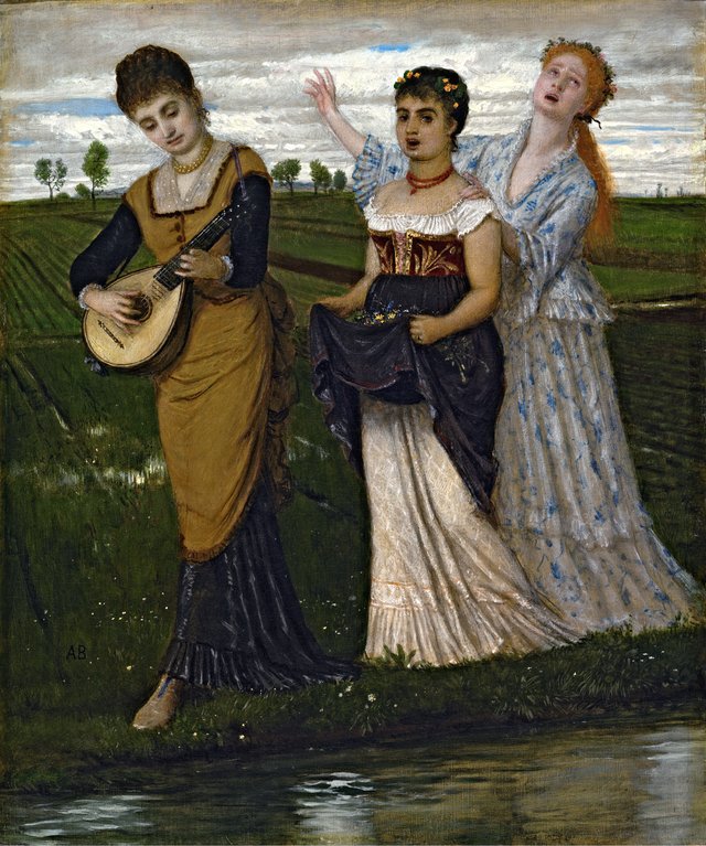 Spring (Songs of Spring) by Arnold Böcklin