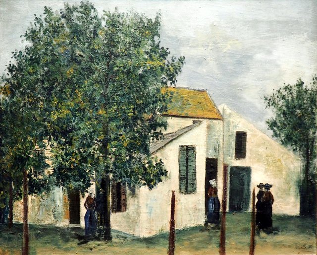 White House by Maurice Utrillo