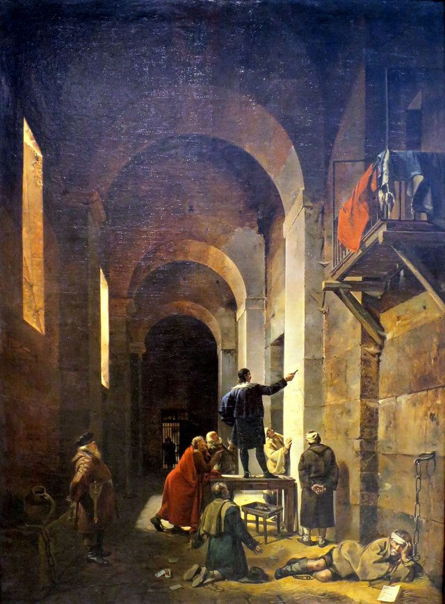Stella in Prison by François Marius Granet