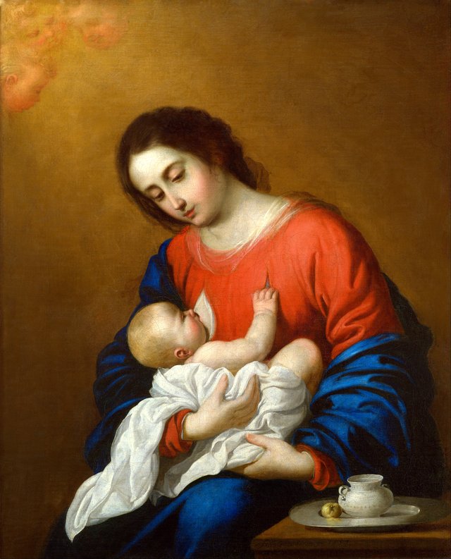 Madonna and Child by Francisco de Zurbarán