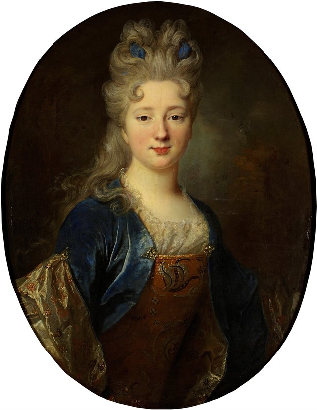 Female portrait by Nicolas de Largillière