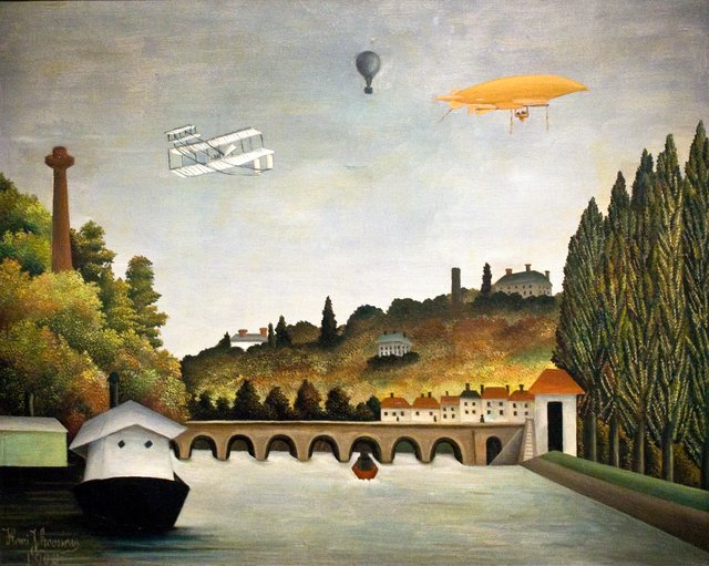 View of the Bridge of Sevres by Henri Rousseau by Henri Rousseau
