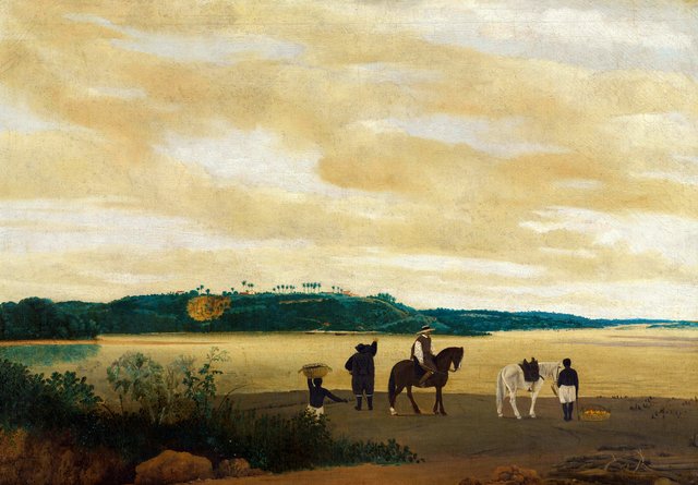 View on Tamaracá Island, Brazil by Frans Post