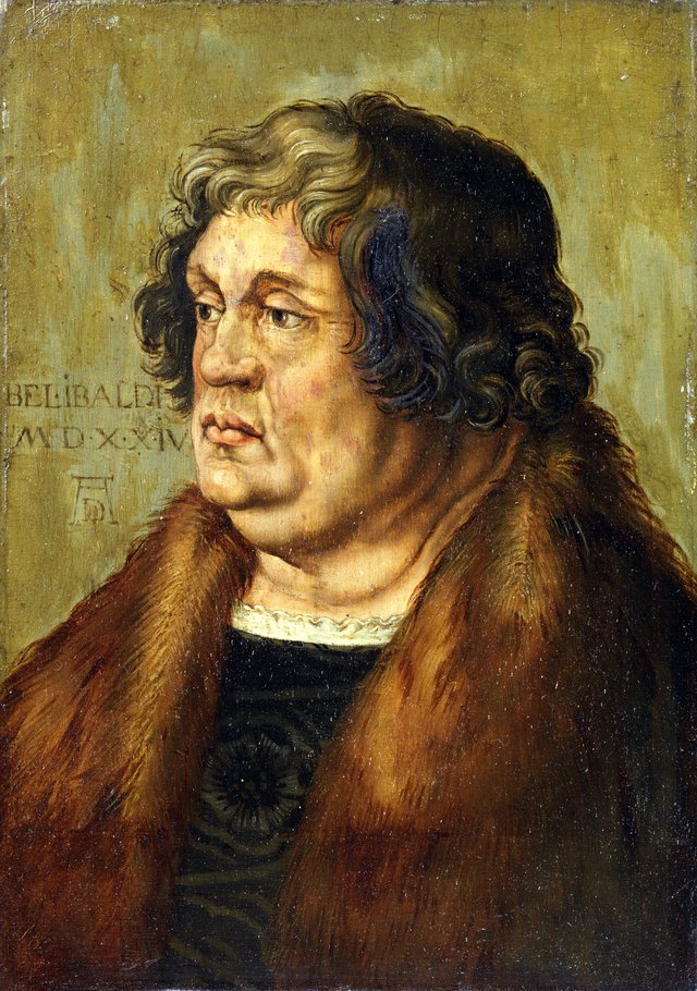 Portrait of Willibald Pirckheimer by Albrecht Dürer