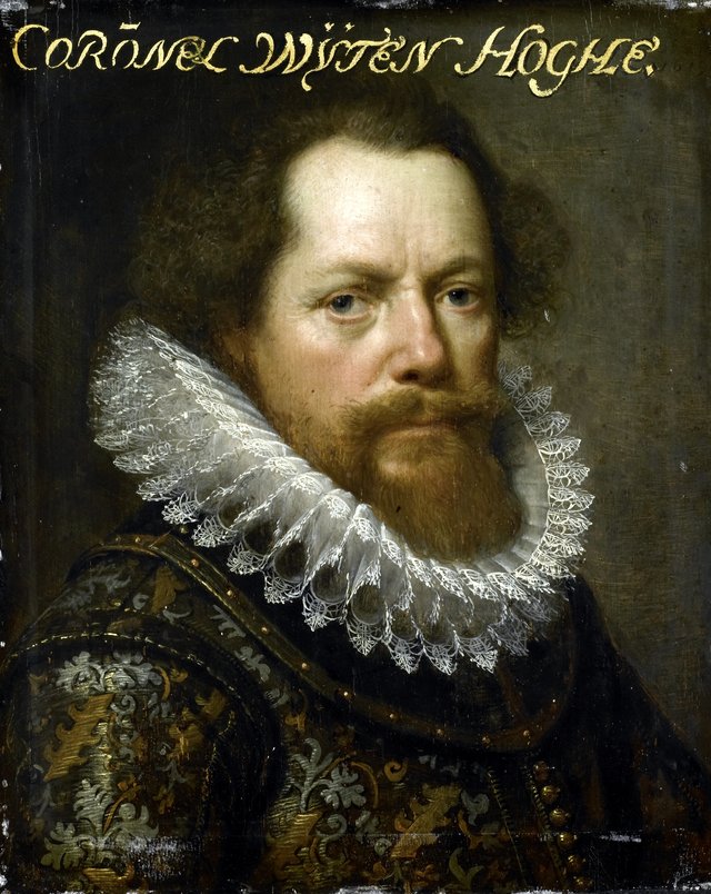 Portrait of Anthonis van Utenhove (?-1625), Lord of Rijnesteyn by Paulus Moreelse