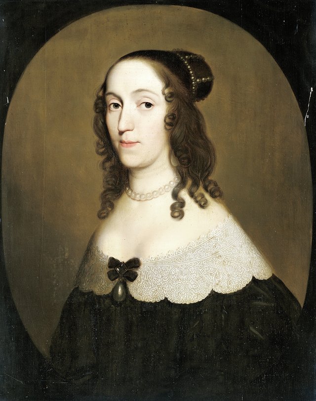 Portrait of Louise Christina (1606-69), Countess of Solms-Braunfels by Gerard van Honthorst