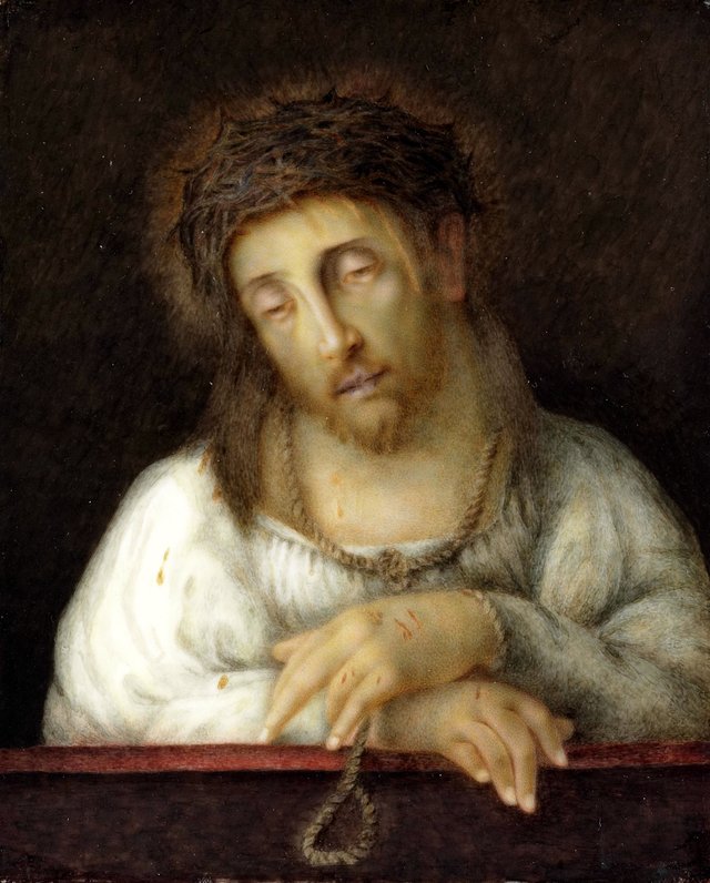Christus als man van smarten by Johannes Emilius Phaff