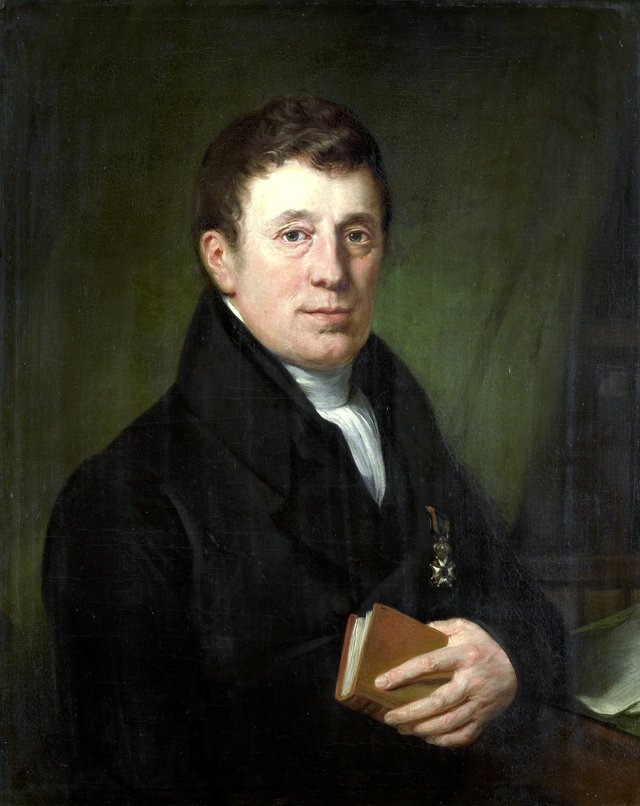 Hendrik Harmen Klijn (1773–1856). Dichter by Jan Willem Pieneman