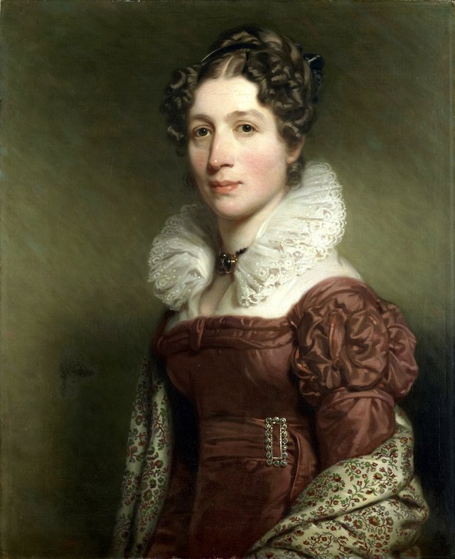 Portrait of Jacoba Vetter, Wife of Pieter Meijer Warnars, Bookseller in Amsterdam by Charles Howard Hodges