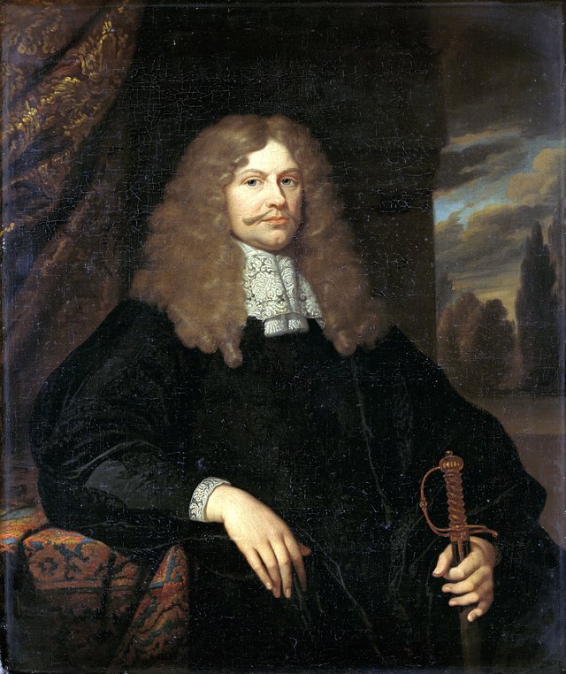 Portrait of Cornelis Backer (1633-81), councillor, alderman, and colonel of the Amsterdam militia by Caspar Netscher