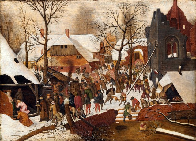 Adoration of the magi by Pieter Brueghel the Younger