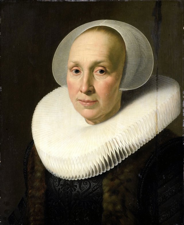 Portrait of Margriet Benningh (1565-1641) by Nicolaes Eliaszoon Pickenoy