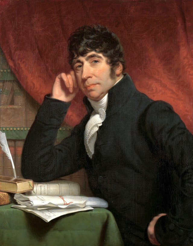 Portrait of Willem Bilderdijk by Charles Howard Hodges
