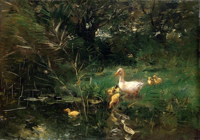 Eendjes by Willem Maris