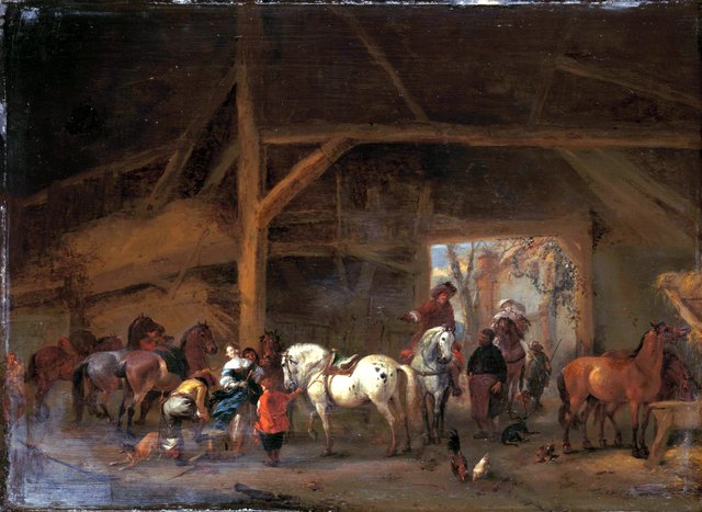 A stable by Philips Wouwerman