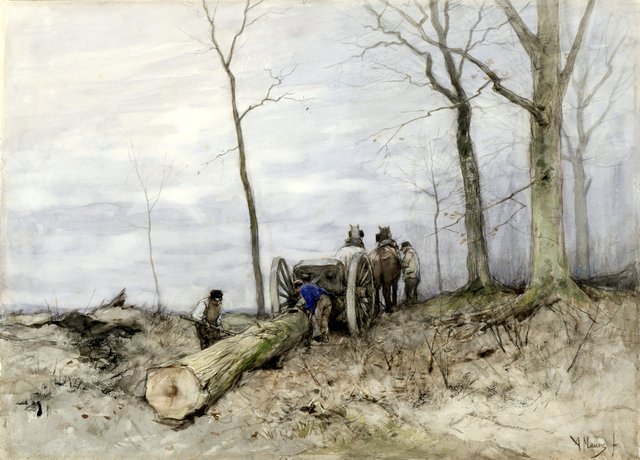 The Mallejan by Anton Mauve