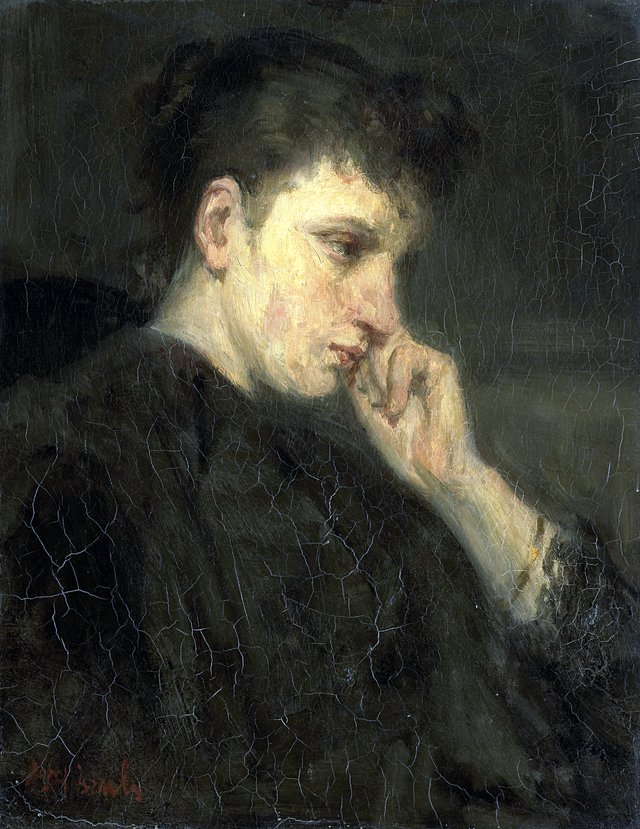 Melancholy by Jozef Israëls
