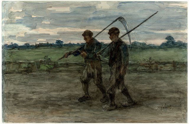 Maaiers by Jozef Israëls