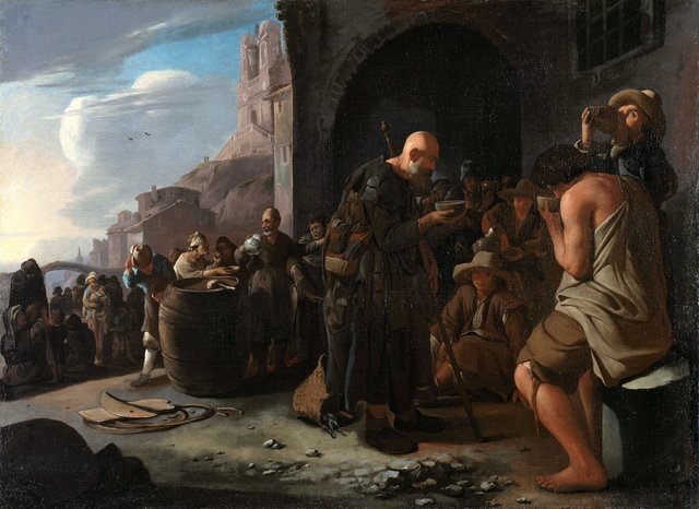 Refreshing the Thirsty by Michiel Sweerts