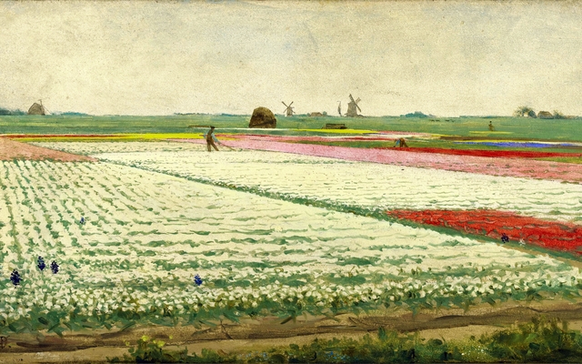 Tulip Fields by Gerrit Willem Dijsselhof
