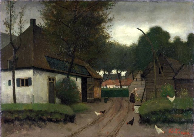 Farmstead by Eduard Karsen