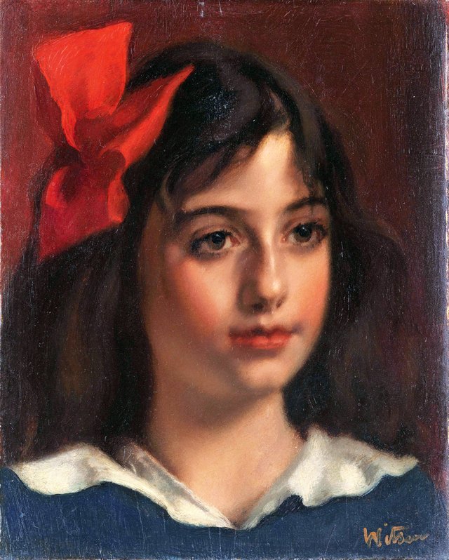 Portret van een meisje by Willem Witsen