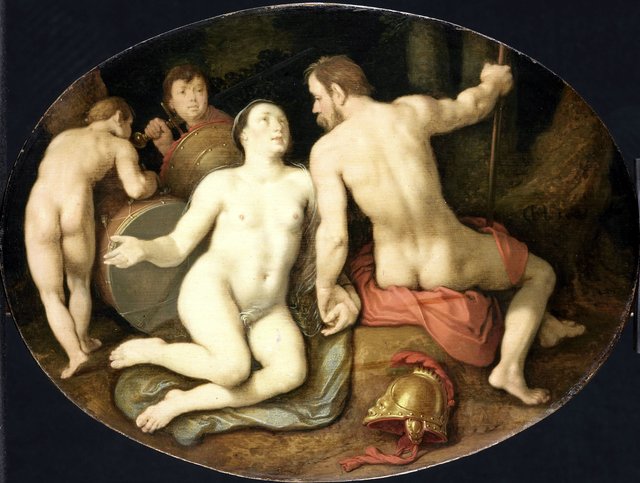 Venus and Mars by Cornelis van Haarlem