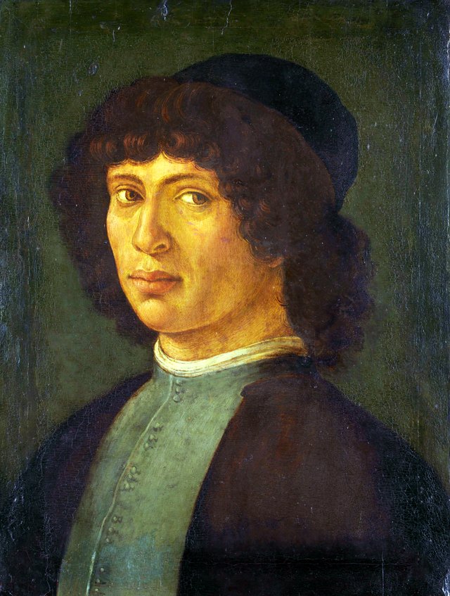 Portrait of a young man by Filippino Lippi