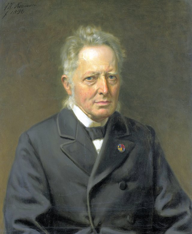Portrait of Jan Heemskerk Azn. by Johan Heinrich Neuman