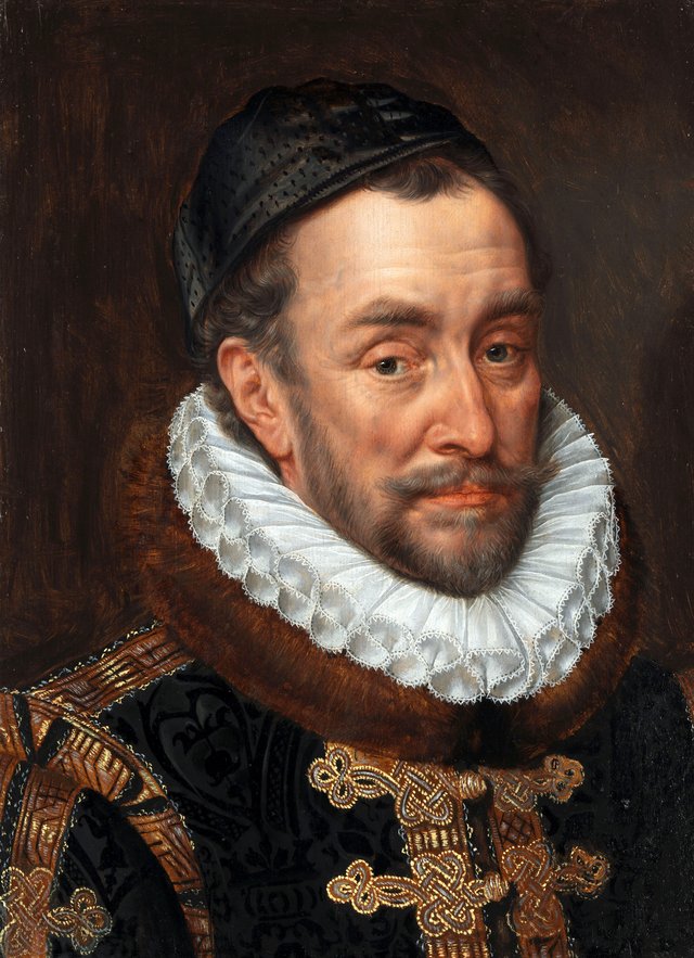 William I, Prince of Orange by Adriaen Thomasz. Key