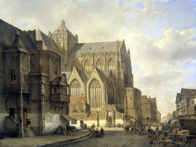 Cityscape, Rijksmuseum by Kaspar Karsen