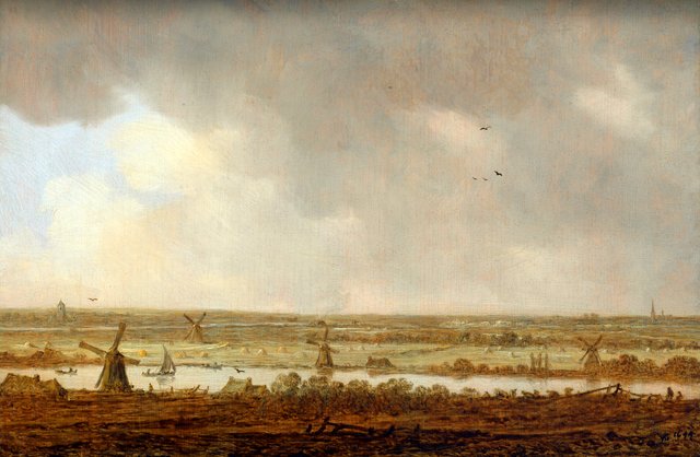 Polder landscape by Jan van Goyen
