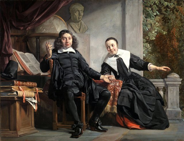 Abraham Casteleyn and his Wife, Margarieta van Bancken by Jan de Bray
