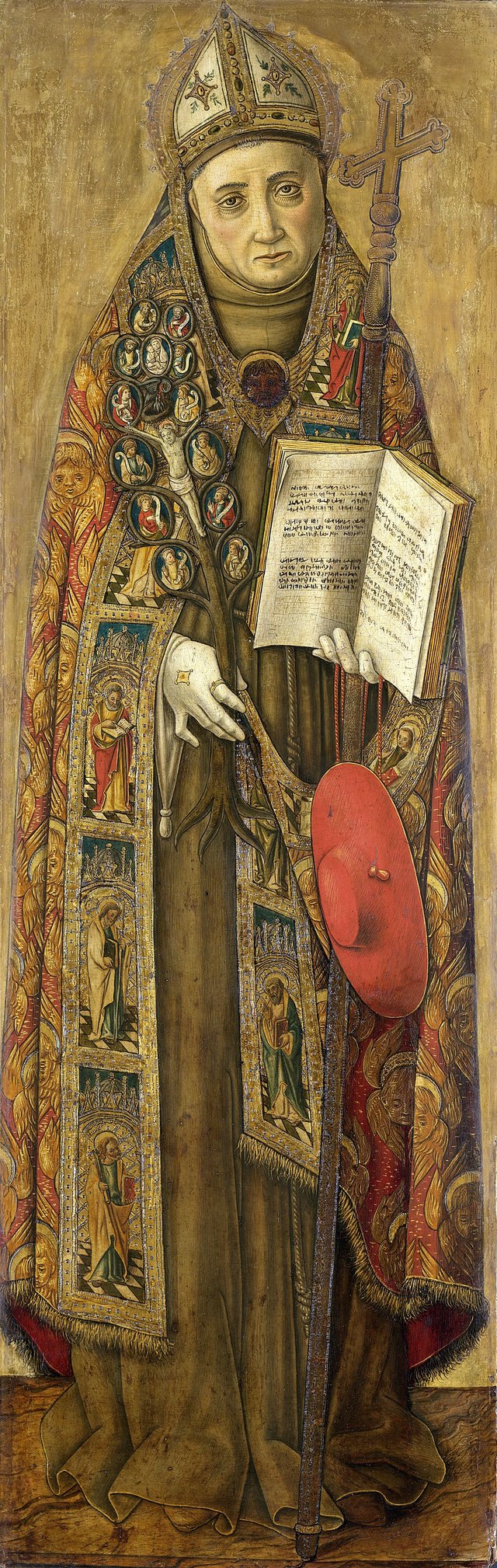 St. Bonaventure, pendant to St. Louis by Vittore Crivelli