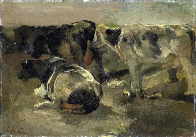 Four Cows by George Hendrik Breitner