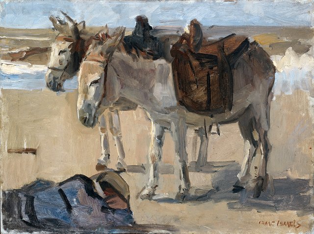 Two Donkeys by Isaac Israëls